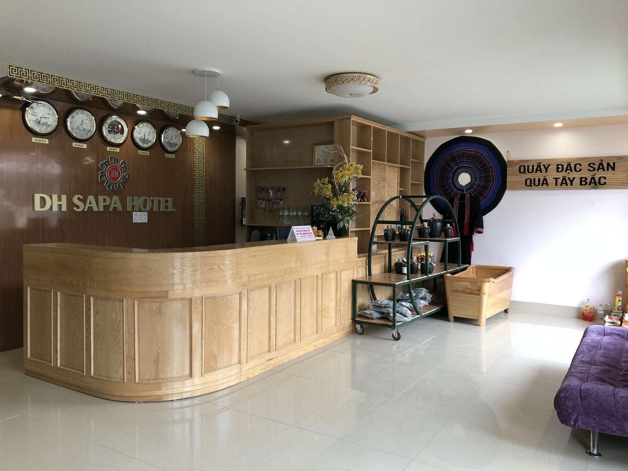 Hotel Dh Sa Pa Zewnętrze zdjęcie